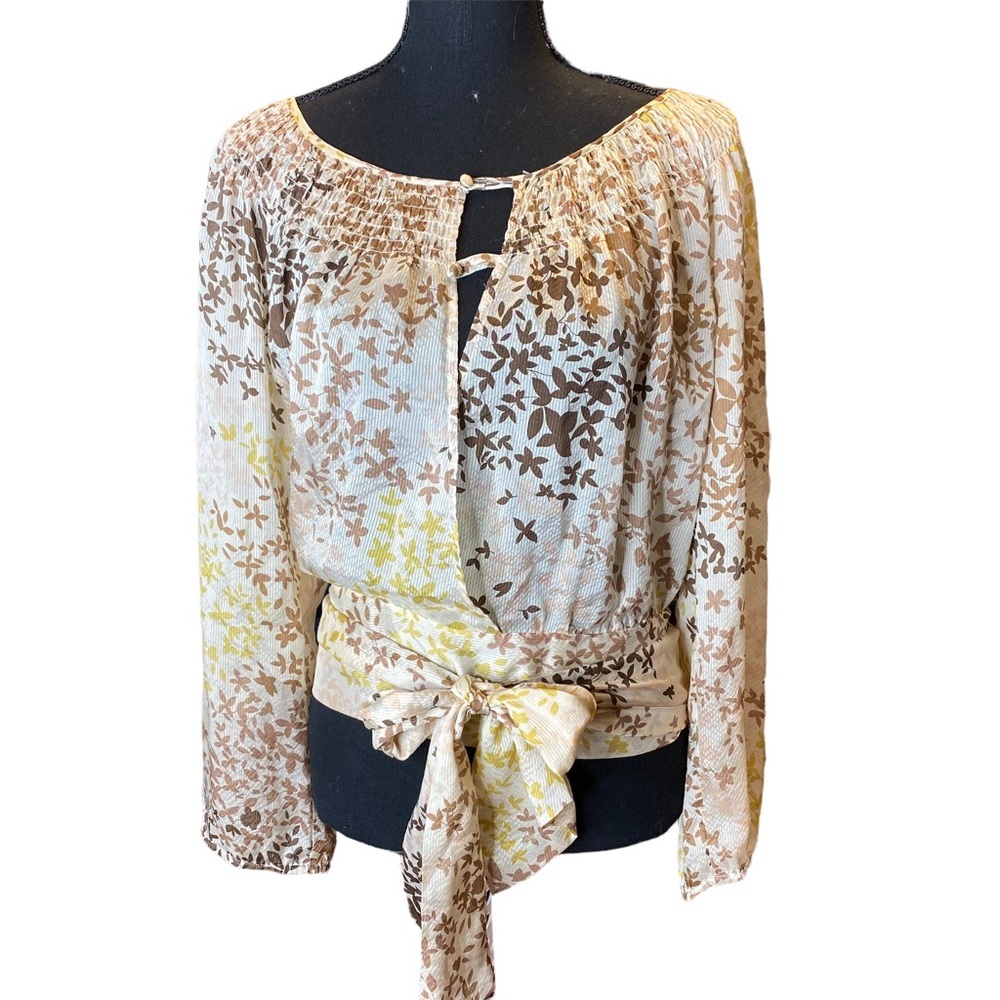 BCBGMAXAZRIA Silk Top